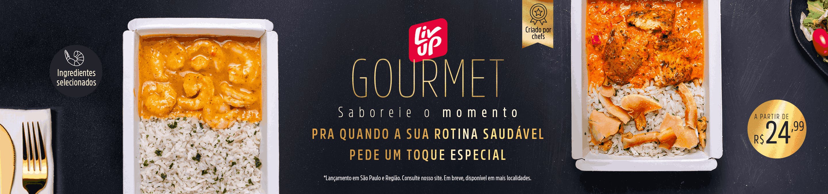 lançamento gourmet