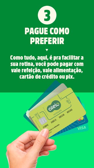 3. Pague como preferir